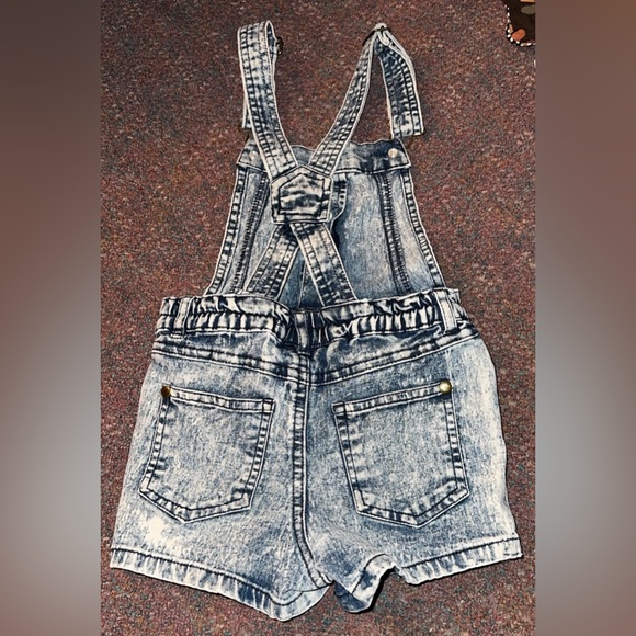 Chill pop size 5 acid wash shortalls - Picture 2 of 3